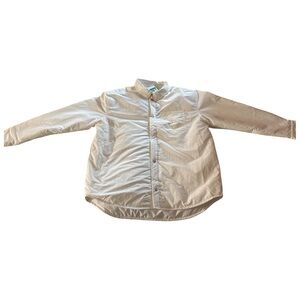 Nike White Button-Up Jacket